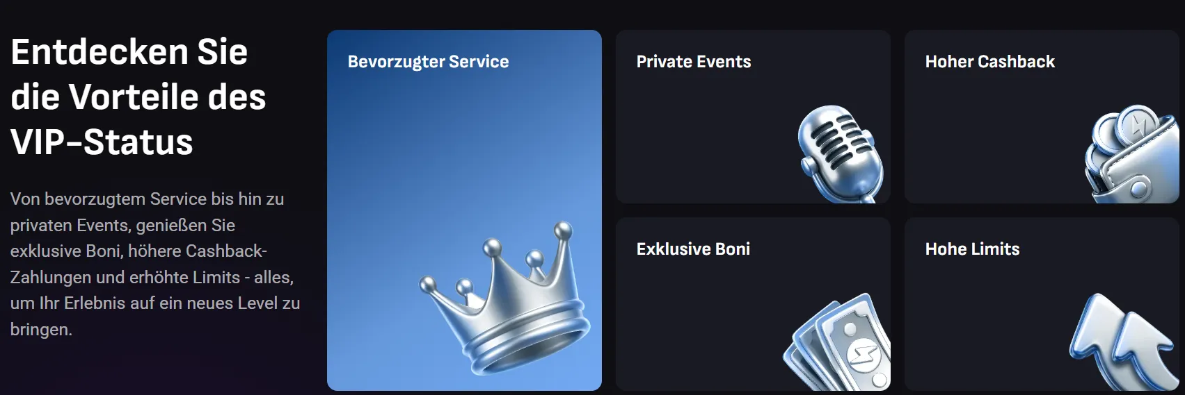 Exklusives Slotlounge Casino VIP-Programm und Treueboni